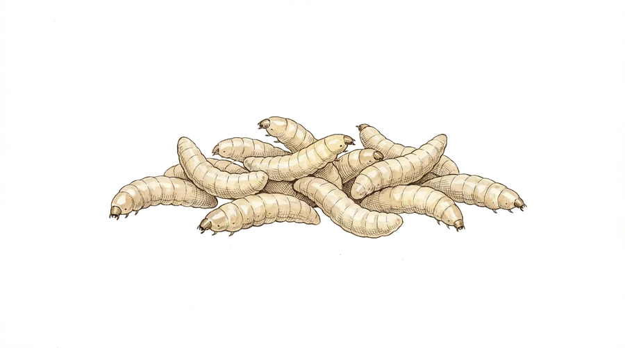 Illustrazione di bigattino