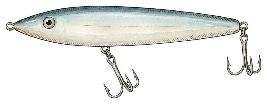 Illustrazione di stickbait